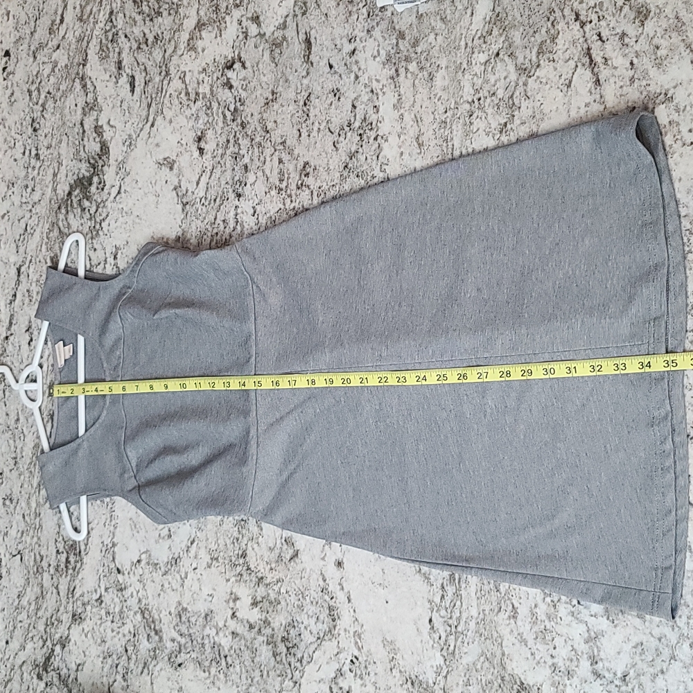 Grey sheath dress